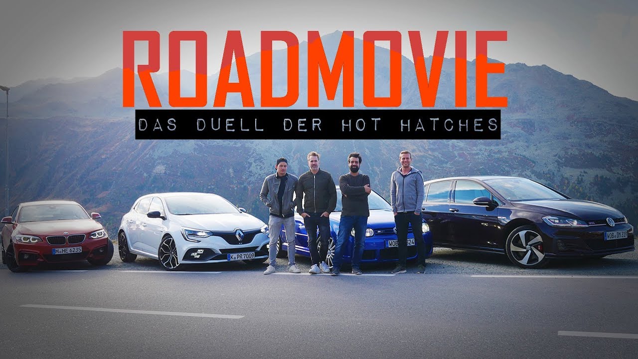 VW Golf IV R32 vs. Renault Megane RS vs. Golf GTI vs. BMW 230i | Das ...