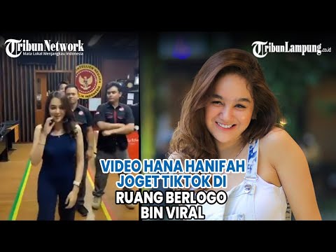 Viral Video Hana Hanifah Berjoget TikTok di Ruang Berlogo BIN @TRIBUNLAMPUNGNEWSVIDEO