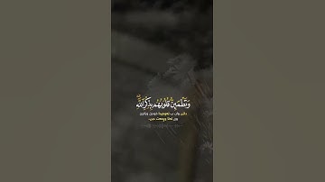 الذين آمنوا وتطمئن قلوبهم بذكر الله القارئ عبد الله الخلف
