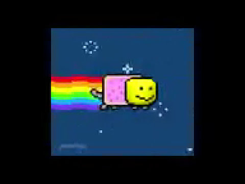 Nyan Cat But With The Roblox Death Sound Youtube - nyan cat song for roblox