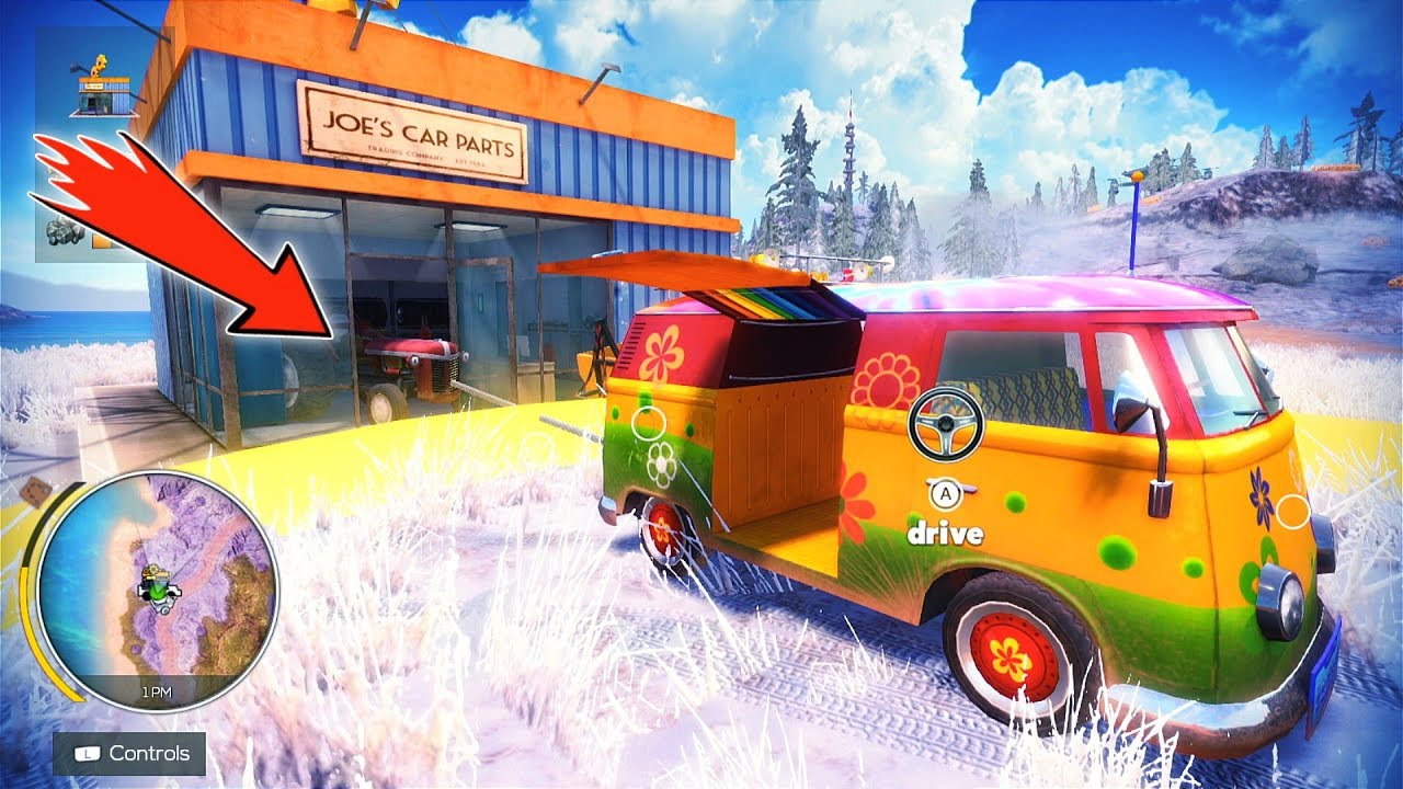 Can Rainbow Steal Tractor From Shop | Off The Road Unleashed Nintendo Switch Gameplay HD