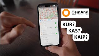 Apie OsmAnd apps'ą paprastai | Adventuristai screenshot 1