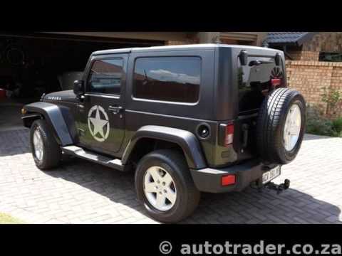 2010 JEEP WRANGLER  CRD Sahara 2dr Auto Auto For Sale On Auto Trader  South Africa - YouTube