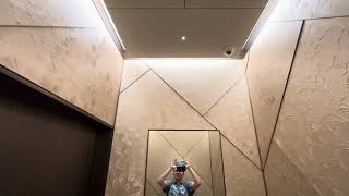 Stunning Brand New Kone Traction Elevator At The Miami Design District In Miami FL