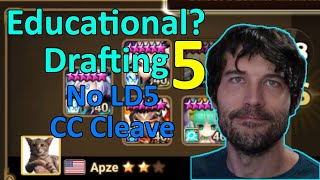 Educational? RTA #5 - No LD5 CC Cleave w/ Haegang, Cheongpung, Charlotte, John (Summoners War)