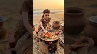 “Beachside Pomfret Fry 🐟🔥 | Miniature ASMR Cooking” #asmr #cooking #cozyasmr #dollcooking #mycook