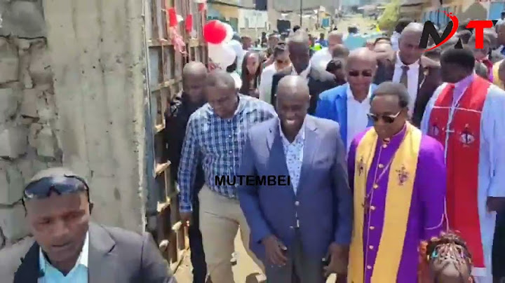 WATCH HOW PEOPLE'S DEPUTY GACHAGUA AND HIS TROOPS STORM NAIVASHA!!