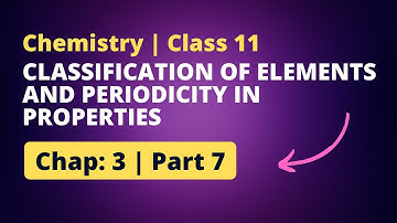 Std 11|| chap 3 chemistry || part 7 English Medium by Samir Sir