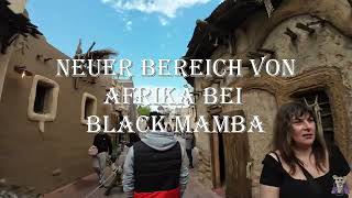 Phantasialand der neue Bereich von Afrika. (Dorfstraße)😍