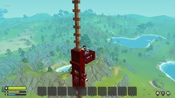 Scrap Mechanic: Space elevator - Survival mode