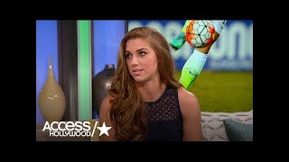 Alex Morgan Discusses Fight For Equal Pay In Women's Soccer | Access Hollywood