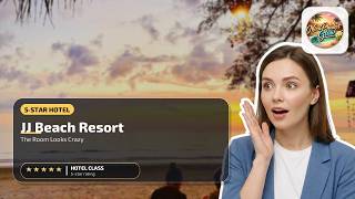 JJ Beach Resort & JJ Seafood Restaurant - The Room Looks Crazy | Koh Phayam (Ranong), Thailand🛏️