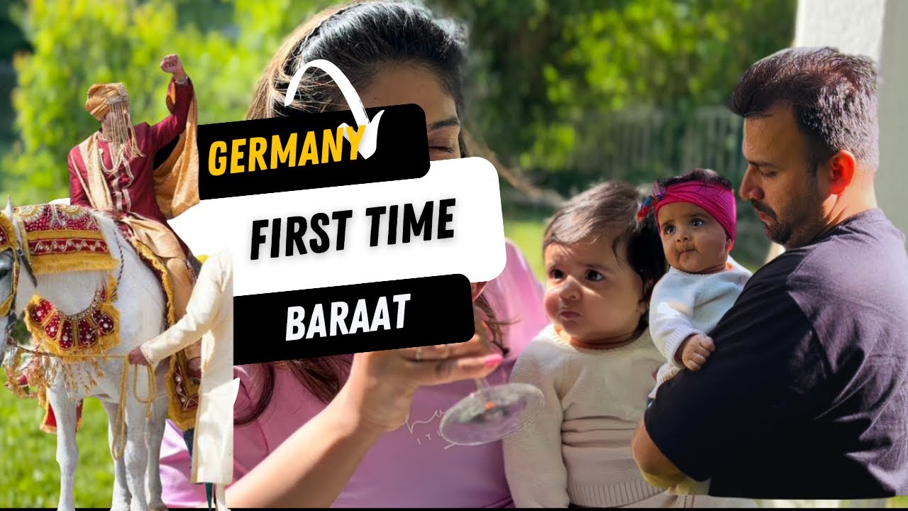 This is first time in Germany Dulha & Baraat YouTube