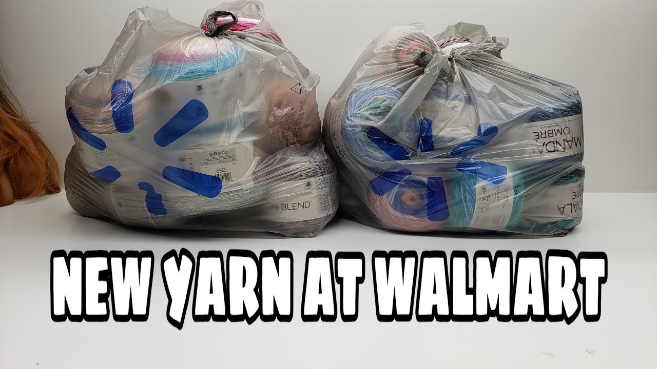 Walmart has some new yarns | Lets go Yarn Shopping | Bag-O-Day Crochet