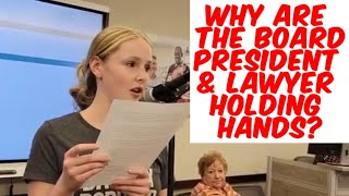 14 YO Girl slays corrupt school board & it's lawyer at Chippewa Valley School board meeting