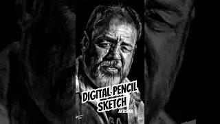 Digital Pencil Sketching #art #drawing #procreate #digitalart