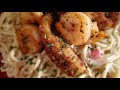 Chicken and Shrimp Carbonara