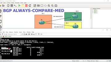 BGP Always-Compare-MED Configuration || [TAMIL]