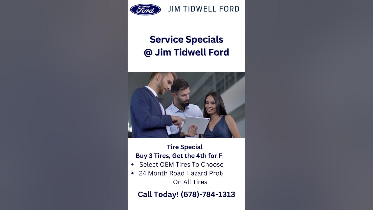 Service Specials | Jim Tidwell Ford #shorts - YouTube