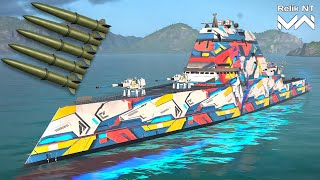 Uss Zumwalt With 5X 9K720 Iskander Missile Silent Killer - Modern Warships Gameplay
