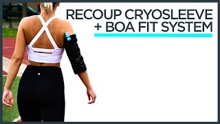 Recoup: The Recoup Cryosleeve [ ice + compression ] With Integrated BOA Fit System