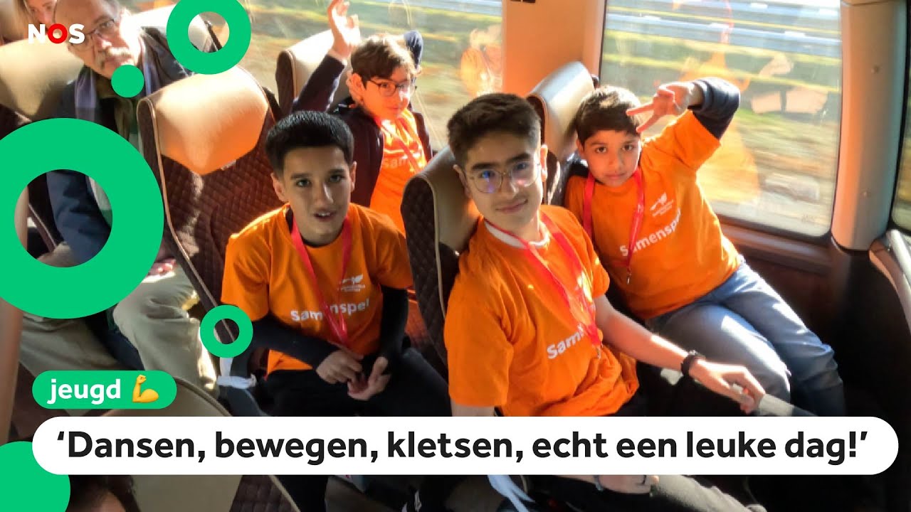 Kinderen die in asielzoekerscentrum wonen gaan samen dagje uit