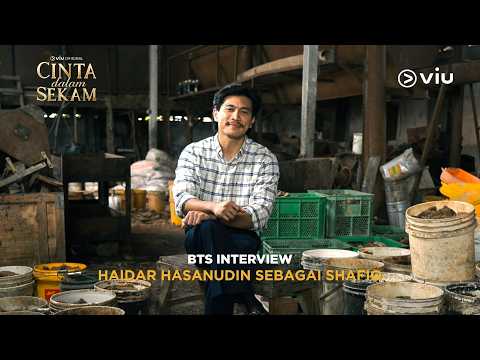 #minViuInterview bersama HAIDAR HASANUDIN sebagai Shafiq #CintaDalamSekam