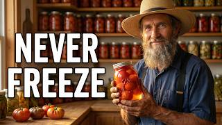 How Amish preserve tomatoes to last through winter without a freezer