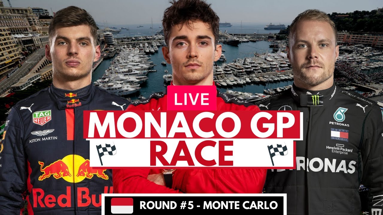 F1 Monaco GP Race - Formula One - Live Stream Watch Along