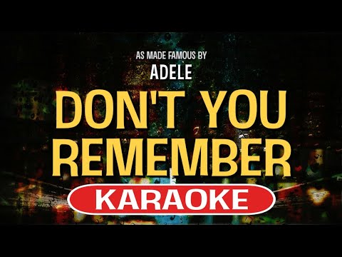 don't-you-remember-(karaoke)---adele