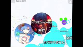 Agar.io Mobile クラン戦 巫女 vs sweets