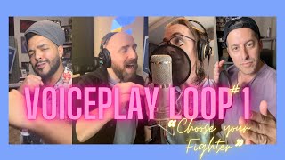 VoicePlay Loop 1 - Watch Us Arrange A Song! | 'Choose Your Fighter' (acapella) Ava Max #barbiemovie