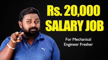 20000 #salary  #job  For #mechanical  #engineers  #freshers  | #mecgroups | Kabilan Kumaravadivel