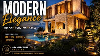 Modern Luxury Cliff House with Pool 🌿🏡 | Stunning 3D Architectural Design