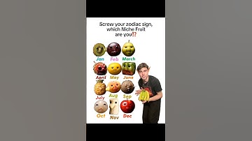 Which Niche Fruit are you⁉️