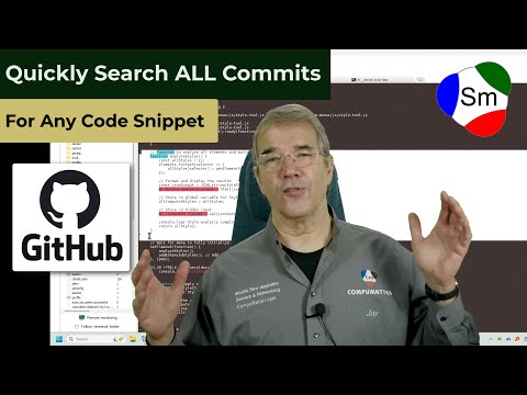 GitHub Quickly Search All Commits For Matching Code