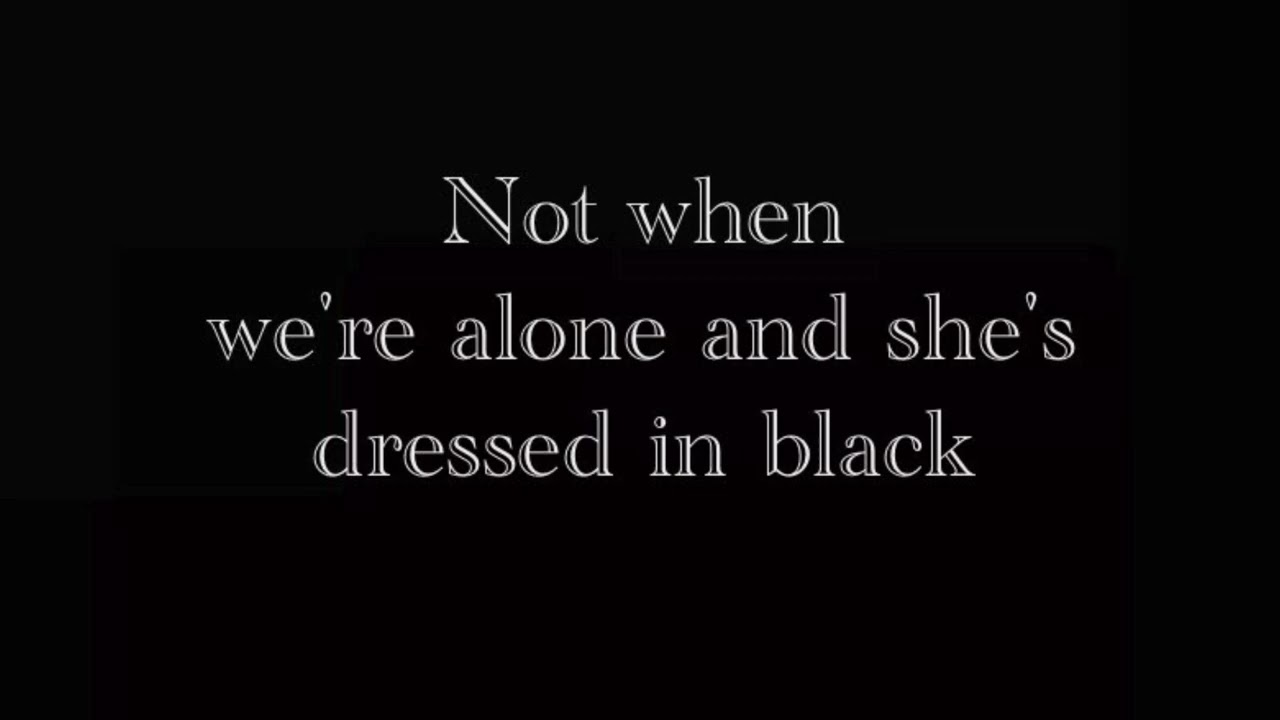 she's dressed in black again depeche mode Depeche Mode-Dressed in Black
