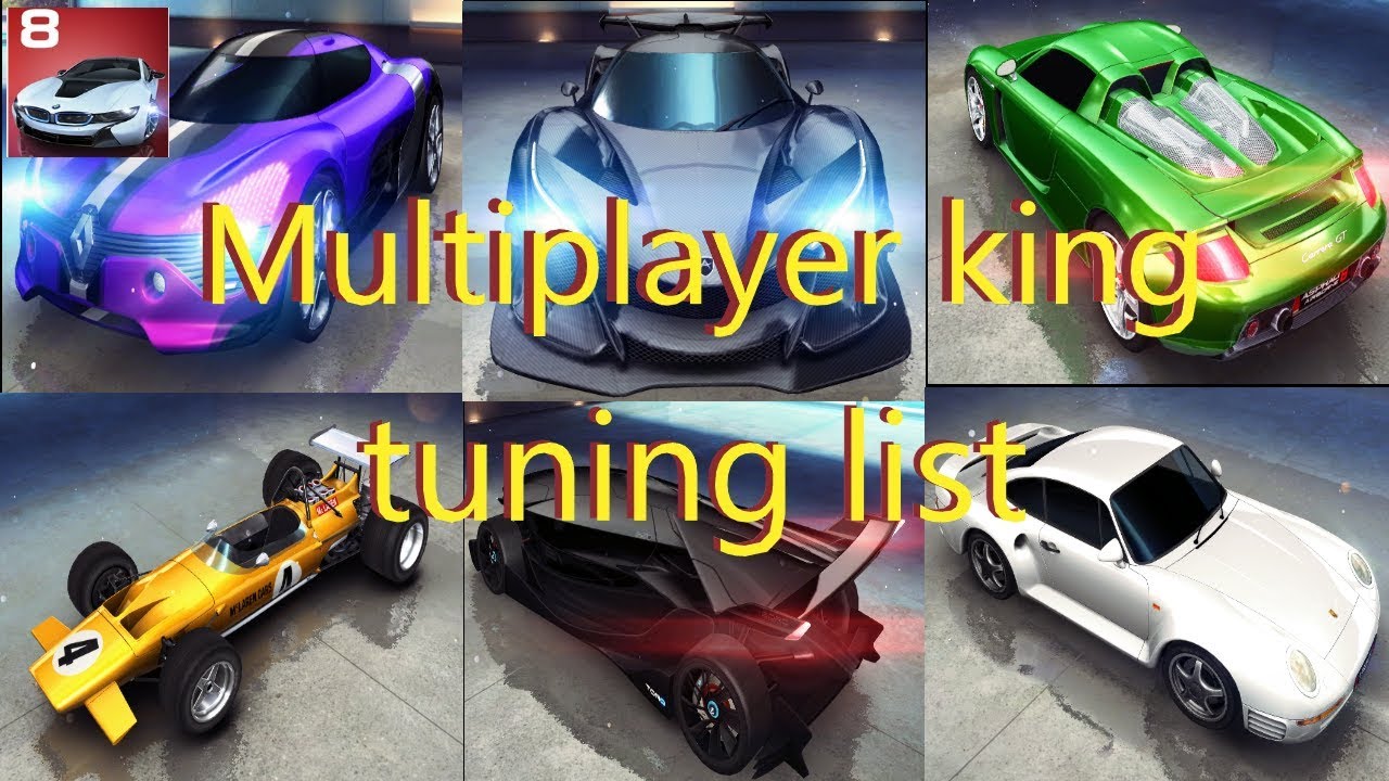 Asphalt 8 Upgrade Chart