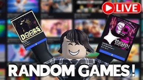 Playing Random Roblox Games! with Viewers!