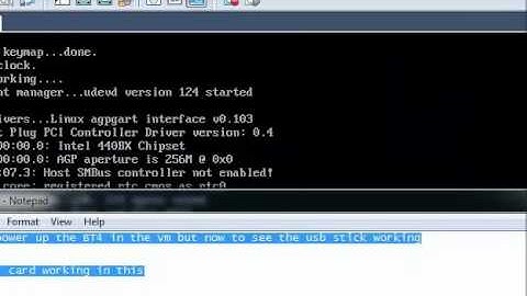 backtrack 4 usb wifi & net set on vm for dummies