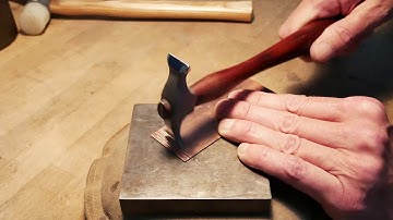 Creating texture on metal