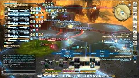 The Binding Coil of Bahamut- Turn 1 Final Boss White Mage Point of View