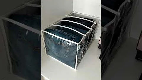Como dobrar calça para Colmeia?