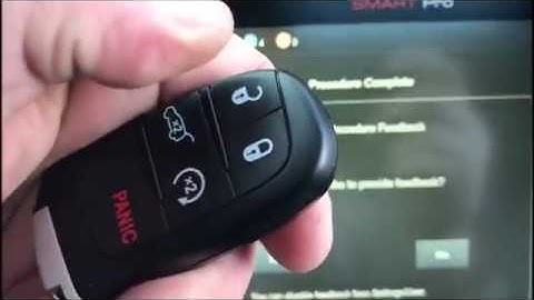 2020 Dodge Durango proximity key programming via Smart Pro