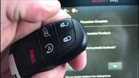 2020 Dodge Durango proximity key programming via Smart Pro