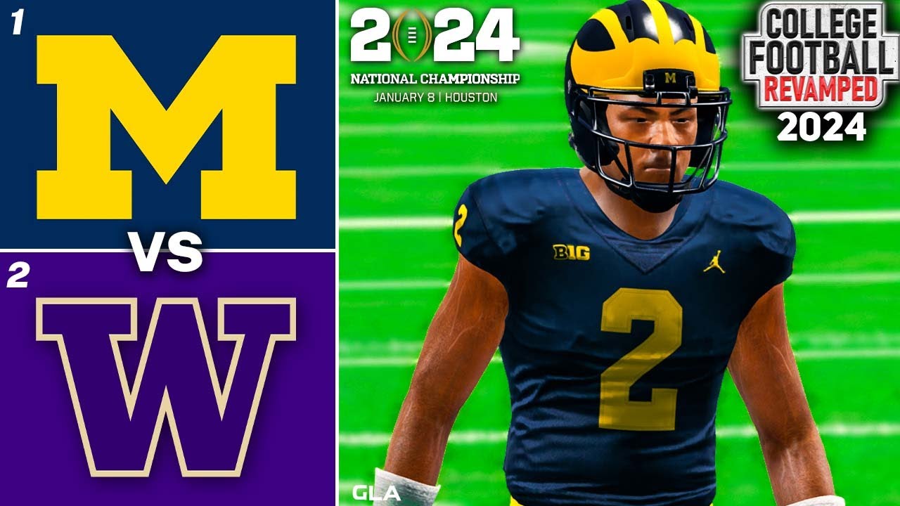 Michigan vs. Washington 2024 College Football National Championship