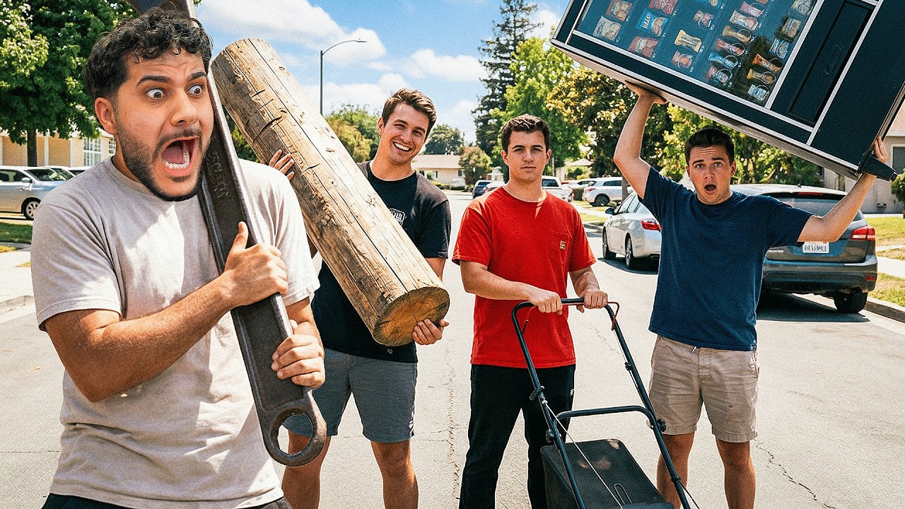 Schnitzeljagd mit Zuschauern! (komplett dumm)