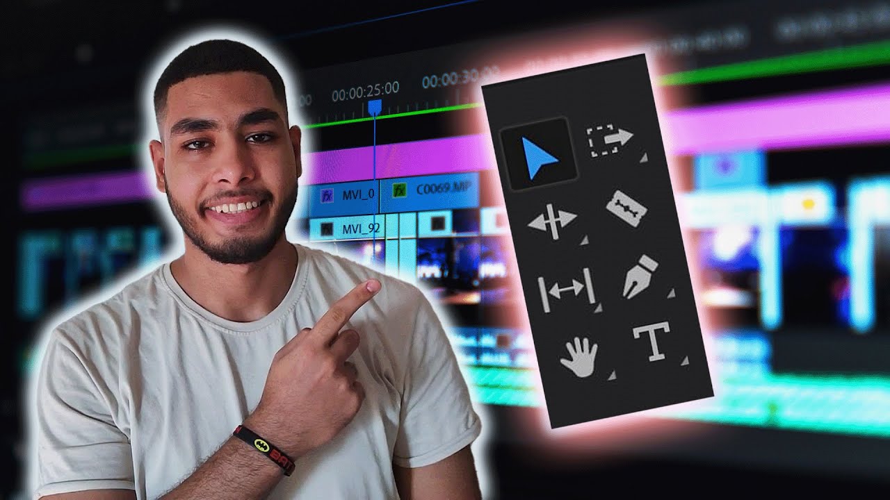 Learn Video Editing In Arabic | Tool Box #adobepremierep #videoediting