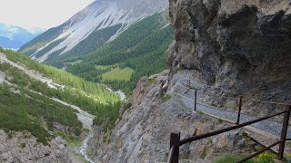 Val d’Uina - Uina Schlucht - MTB - Epic Ride - POV - Passo di Slinga - Schlinig Pass  2.316 m