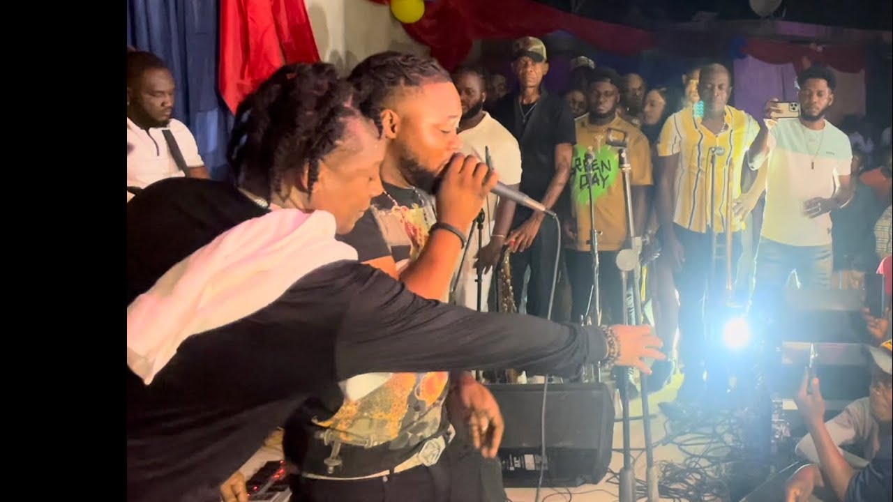 chanteur Frizz la choke GRACIA.. ak dlo nan yeux li kite scène nan🥹Djaz la an demon